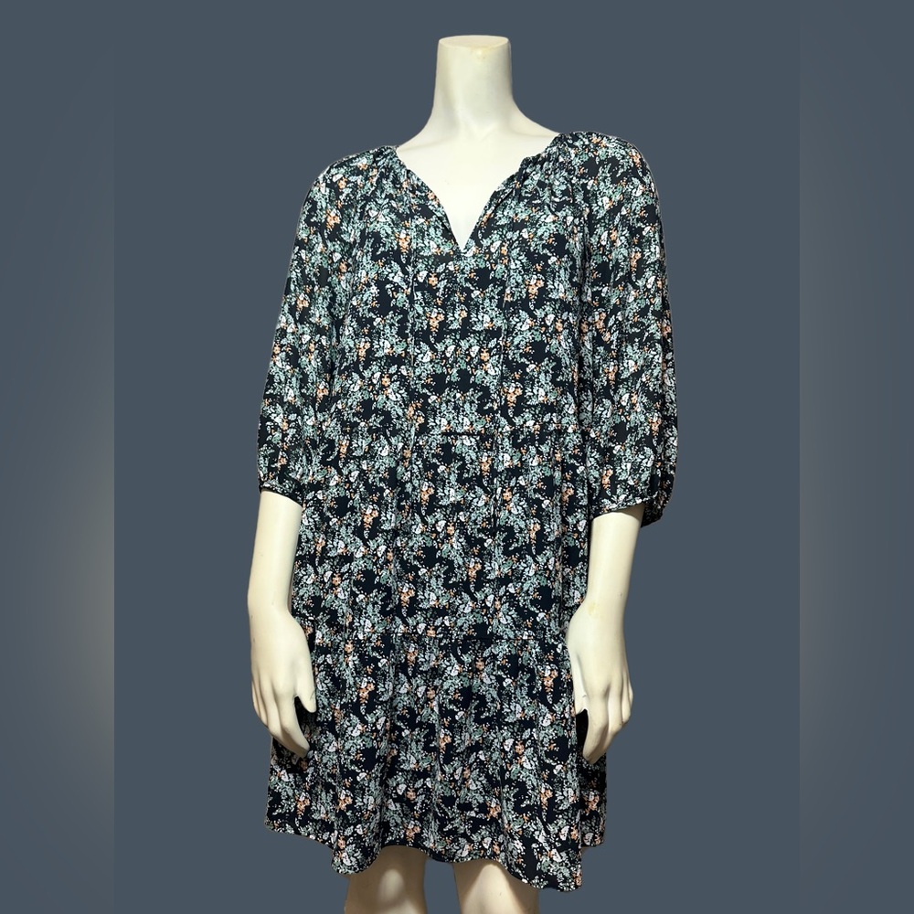 Banana Republic Multicolored Tiered Boho Sundress